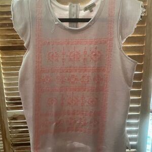 Democracy Light Pink Knit Top